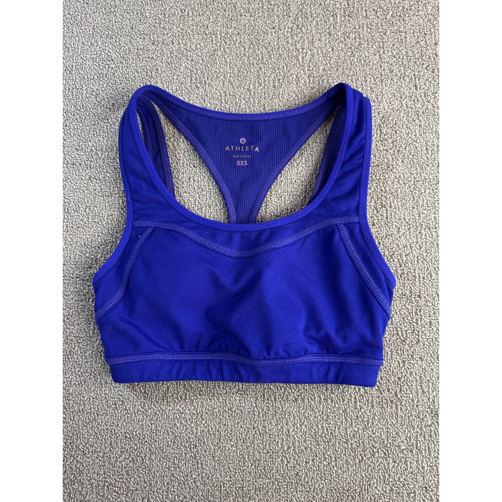 Athleta Sports Bra Racerback Activewear Running Size XXS